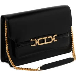 Tom Ford - Black Medium Whitney Shoulder Bag - Tom Ford Exclusive Luxury Collection - Avvenice