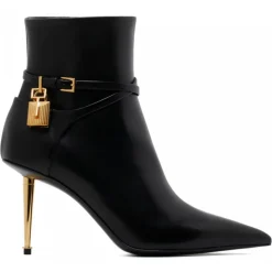 Tom Ford - Black Pointed Toe Boots - Tom Ford Exclusive Luxury Collection - Avvenice