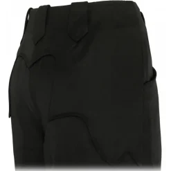 Tom Ford - Black Satin Cargo Trousers - Tom Ford Exclusive Luxury Collection - Avvenice