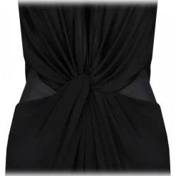 Tom Ford - Black Sheer Maxi Dress - Tom Ford Exclusive Luxury Collection - Avvenice