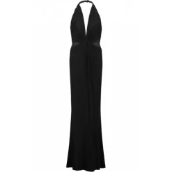 Tom Ford - Black Sheer Maxi Dress - Black - Tom Ford Exclusive Luxury Collection - Avvenice