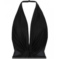Tom Ford - Black Sheer Maxi Dress - Black - Tom Ford Exclusive Luxury Collection - Avvenice