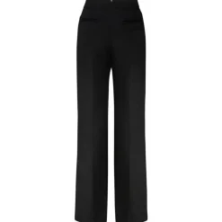 Tom Ford - Black Virgin Wool High Waisted Flared Trousers - Tom Ford Exclusive Luxury Collection - Avvenice