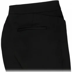 Tom Ford - Black Virgin Wool High Waisted Flared Trousers - Tom Ford Exclusive Luxury Collection - Avvenice