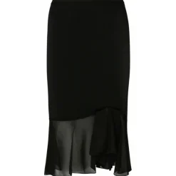 Tom Ford - Black Wrap Mini Skirt - Tom Ford Exclusive Luxury Collection - Avvenice