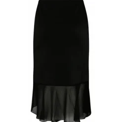 Tom Ford - Black Wrap Mini Skirt - Tom Ford Exclusive Luxury Collection - Avvenice