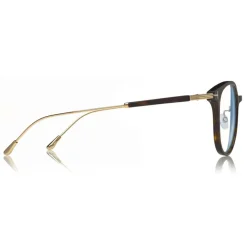 Tom Ford - Blue Block Optical Glasses - Metal Optical Glasses - Dark Havana - FT5644-D-B – Optical Glasses - Tom Ford Eyewear - Avvenice
