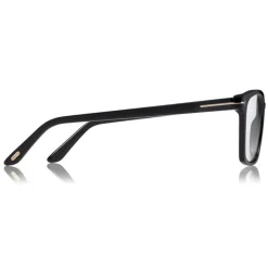 Tom Ford - Blue Block Optical Glasses - Square Acetate Optical Glasses - Black - FT5523-B - Optical Glasses - Tom Ford Eyewear - Avvenice