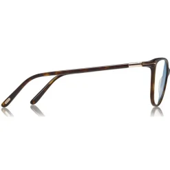 Tom Ford - Blue Block Optical Glasses - Round Optical Glasses - Havana - FT5616-B - Optical Glasses - Tom Ford Eyewear - Avvenice