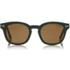 Tom Ford - Blue Block Optical Glasses - Round Optical Glasses - Havana - FT5532-B - Optical Glasses - Tom Ford Eyewear - Avvenice