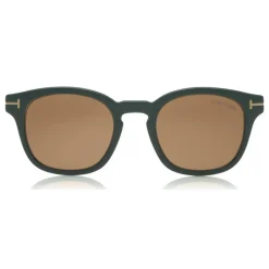 Tom Ford - Blue Block Optical Glasses - Round Optical Glasses - Havana - FT5532-B - Optical Glasses - Tom Ford Eyewear - Avvenice