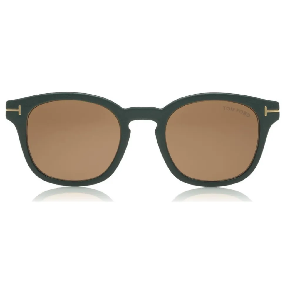 Tom Ford - Blue Block Optical Glasses - Round Optical Glasses - Havana - FT5532-B - Optical Glasses - Tom Ford Eyewear - Avvenice