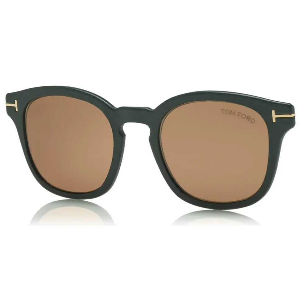 Tom Ford - Blue Block Optical Glasses - Round Optical Glasses - Havana - FT5532-B - Optical Glasses - Tom Ford Eyewear - Avvenice