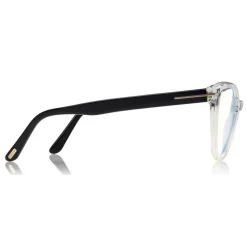 Tom Ford - Blue Block Optical Glasses - Cat-Eye Optical Glasses - Clear - FT5639-B - Optical Glasses - Tom Ford Eyewear - Avvenice