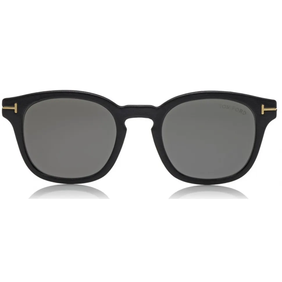 Tom Ford - Blue Block Optical Glasses - Round Optical Glasses - Matte Black - FT5532-B - Optical Glasses - Tom Ford Eyewear - Avvenice