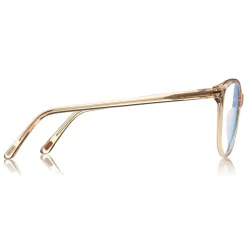 Tom Ford - Blue Block Optical Glasses - Cat-Eye Optical Glasses - Pink Ice  - FT5544-B - Optical Glasses - Tom Ford Eyewear - Avvenice