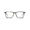 Tom Ford - Blue Block Optical Glasses - Square Optical Glasses - Light Havana - FT5607-B - Optical Glasses - Tom Ford Eyewear - Avvenice
