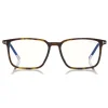 Tom Ford - Blue Block Optical Glasses - Square Optical Glasses - Dark Havana - FT5607-B - Optical Glasses - Tom Ford Eyewear - Avvenice