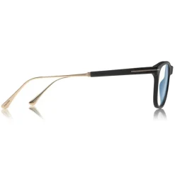 Tom Ford - Blue Block Optical Glasses - Square Optical Glasses - Black - FT5589-B - Optical Glasses - Tom Ford Eyewear - Avvenice