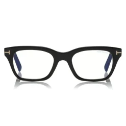 Tom Ford - Blue Block Optical Glasses - Square Optical Glasses - Black - FT5536-B - Optical Glasses - Tom Ford Eyewear - Avvenice