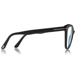 Tom Ford - Blue Block Optical Glasses - Cat-Eye Optical Glasses - Black - FT5639-B - Optical Glasses - Tom Ford Eyewear - Avvenice
