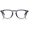 Tom Ford - Blue Block Round Optical Glasses - Round Optical glasses - Grey - FT5488-B - Optical Glasses - Tom Ford Eyewear - Avvenice
