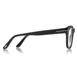 Tom Ford - Blue Block Square Optical Glasses - Square Optical Glasses - Black - FT5542-B - Optical Glasses - Tom Ford Eyewear - Avvenice