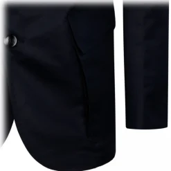 Tom Ford - Blue Cotton Blend Single Breasted Jacket - Tom Ford Exclusive Luxury Collection - Avvenice