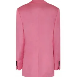 Tom Ford - Bubblegum Pink Double Breasted Blazer - Tom Ford Exclusive Luxury Collection - Avvenice