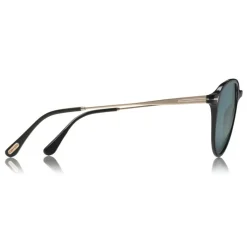 Tom Ford - Carlo Sunglasses - Pilot Acetate Sunglasses - Black - FT0587 - Sunglasses - Tom Ford Eyewear - Avvenice