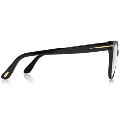Tom Ford - Cat-Eye Optical Glasses - Cat-Eye Acetate Optical Glasses - Black - FT5291 - Optical Glasses - Tom Ford Eyewear - Avvenice