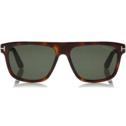Tom Ford - Cecilio Sunglasses - Square Acetate Sunglasses - Dark Havana - FT0628 - Sunglasses - Tom Ford Eyewear - Avvenice