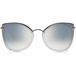 Tom Ford - Charlotte Sunglasses - Butterfly Acetate Sunglasses - Black - FT0657 - Sunglasses - Tom Ford Eyewear - Avvenice