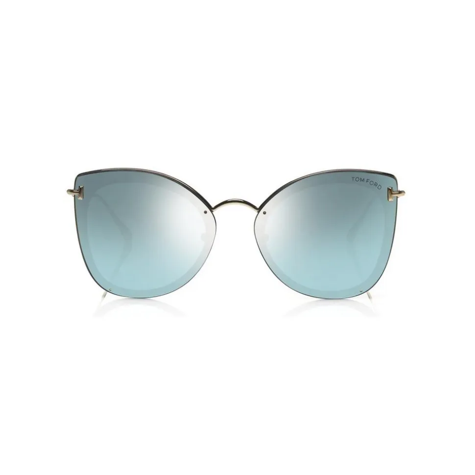 Tom Ford - Charlotte Sunglasses - Butterfly Acetate Sunglasses - Grey Silver - FT0657 - Sunglasses - Tom Ford Eyewear - Avvenice