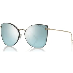 Tom Ford - Charlotte Sunglasses - Butterfly Acetate Sunglasses - Grey Silver - FT0657 - Sunglasses - Tom Ford Eyewear - Avvenice