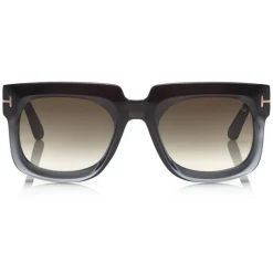 Tom Ford - Christian Sunglasses - Square Acetate Sunglasses - Black - FT0729 - Sunglasses - Tom Ford Eyewear - Avvenice