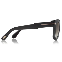 Tom Ford - Christian Sunglasses - Square Acetate Sunglasses - Black - FT0729 - Sunglasses - Tom Ford Eyewear - Avvenice