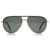 Tom Ford - Cole Aviator Polarized Sunglasses - Aviator Sunglasses - Shiny Black - FT0285P - Sunglasses - Tom Ford Eyewear - Avvenice
