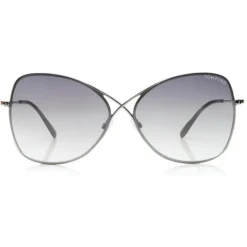 Tom Ford - Colette Butterfly Sunglasses - Butterfly Metal Sunglasses - Gunmetal - FT0250 - Sunglasses - Tom Ford Eyewear - Avvenice