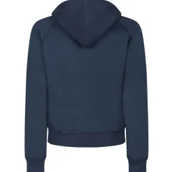 Tom Ford - Dark Blue Cotton Drawstring Hoodie - Tom Ford Exclusive Luxury Collection - Avvenice