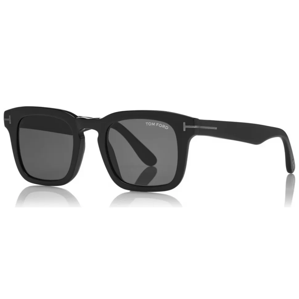 Tom Ford - Dax Sunglasses - Square Acetate Sunglasses - Black - FT0751-N - Sunglasses - Tom Ford Eyewear - Avvenice