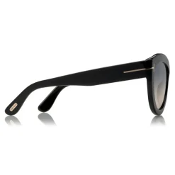 Tom Ford - Diane Sunglasses - Cat-Eye Acetate Sunglasses - Black - FT0577 - Sunglasses - Tom Ford Eyewear - Avvenice
