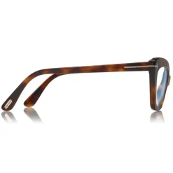 Tom Ford - Double Clip On Optical Glasses - Butterfly Optical Glasses - Havana - FT5643-B - Optical Glasses - Tom Ford Eyewear - Avvenice