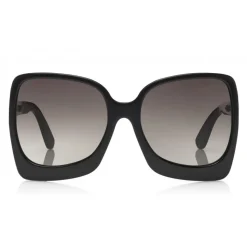 Tom Ford - Emmanuella Sunglasses - Butterfly Acetate Sunglasses - FT0618 - Black - Tom Ford Eyewear - Avvenice