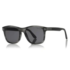 Tom Ford - Eric Sunglasses - Squared Acetate Sunglasses - Gray - FT0595 - Sunglasses - Tom Ford Eyewear - Avvenice