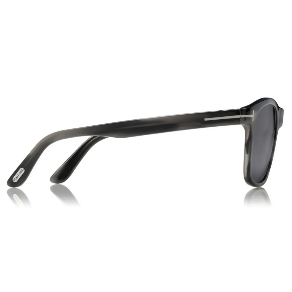 Tom Ford - Eric Sunglasses - Squared Acetate Sunglasses - Gray - FT0595 - Sunglasses - Tom Ford Eyewear - Avvenice