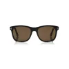 Tom Ford - Eric Sunglasses - Squared Acetate Sunglasses - Shiny Black - FT0595 - Sunglasses - Tom Ford Eyewear - Avvenice