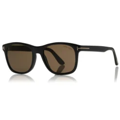 Tom Ford - Eric Sunglasses - Squared Acetate Sunglasses - Shiny Black - FT0595 - Sunglasses - Tom Ford Eyewear - Avvenice