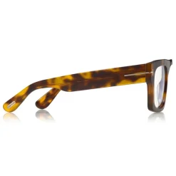 Tom Ford - Fausto Optical Glasses - Acetate Optical Glasses - Dark Havana - FT5634-B - Optical Glasses - Tom Ford Eyewear - Avvenice