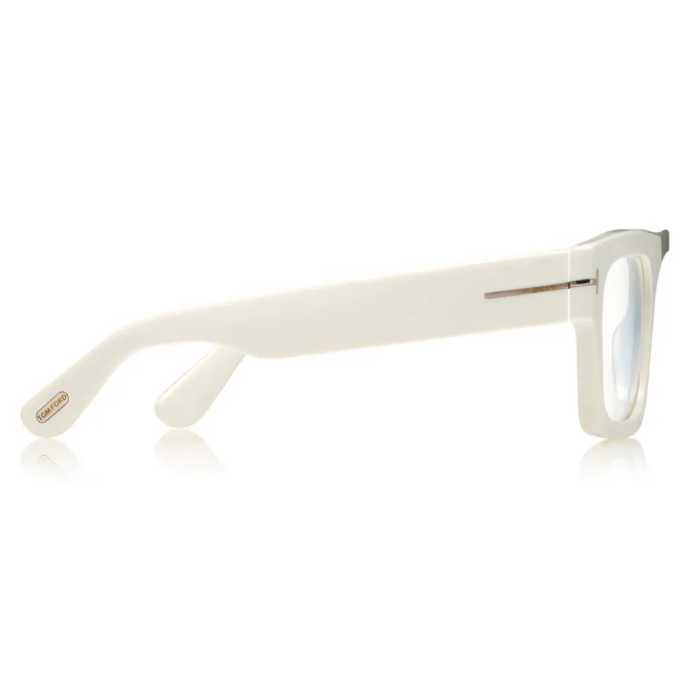 Tom Ford - Fausto Optical Glasses - Acetate Glasses - Palladium - FT5634-B - Optical Glasses - Tom Ford Eyewear - Avvenice